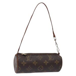 LOUIS VUITTON Monogram Papillon Pouch LV Auth bs28164